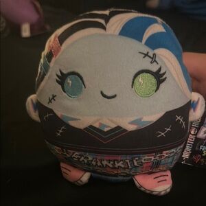 Monster High Frankie Plush with Blue and Pink Highlights